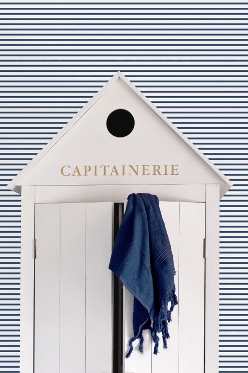 Обои Aura Smart Stripes II G67535 фото в интерьере